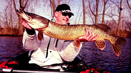 Mooie vis van precies 100 cm op Magic Bait Float (gevangen door Ruben)